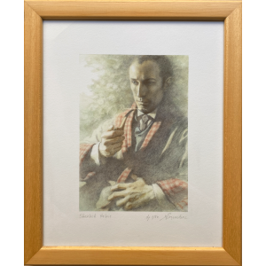 Iassen Ghiuselev Framed Giclee Print Sherlock Holms